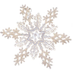 Acrylic Glitter Snowflake