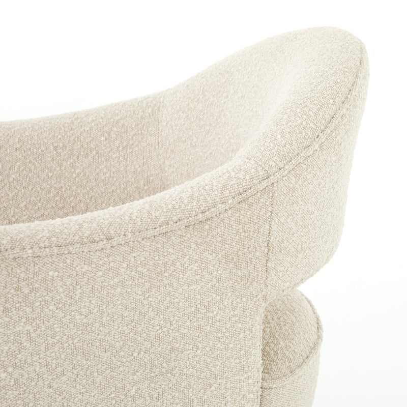 Adara Knoll Natural Desk Chair | ready to ship!