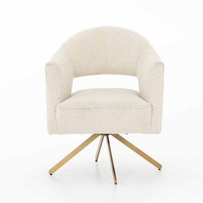 Adara Knoll Natural Desk Chair | ready to ship!
