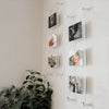 Single Acrylic Magnet Wall Frame - CHOOSE YOUR SIZE (Silver/Gold)