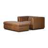 Alec Dulane Mahogany Chair & Half with Ottoman | ready to ship!