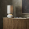 Allura White Speckled Ceramic Table Lamp | shipping 10/23/2025