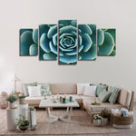 Live Succulent Wall Art