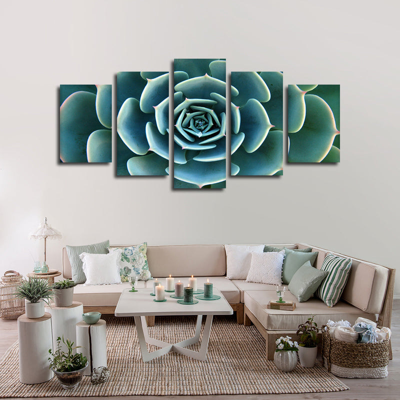 Live Succulent Wall Art