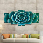 Live Succulent Wall Art