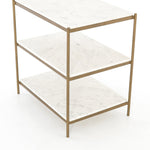 Felix Nightstand - Antique Brass | ready to ship!
