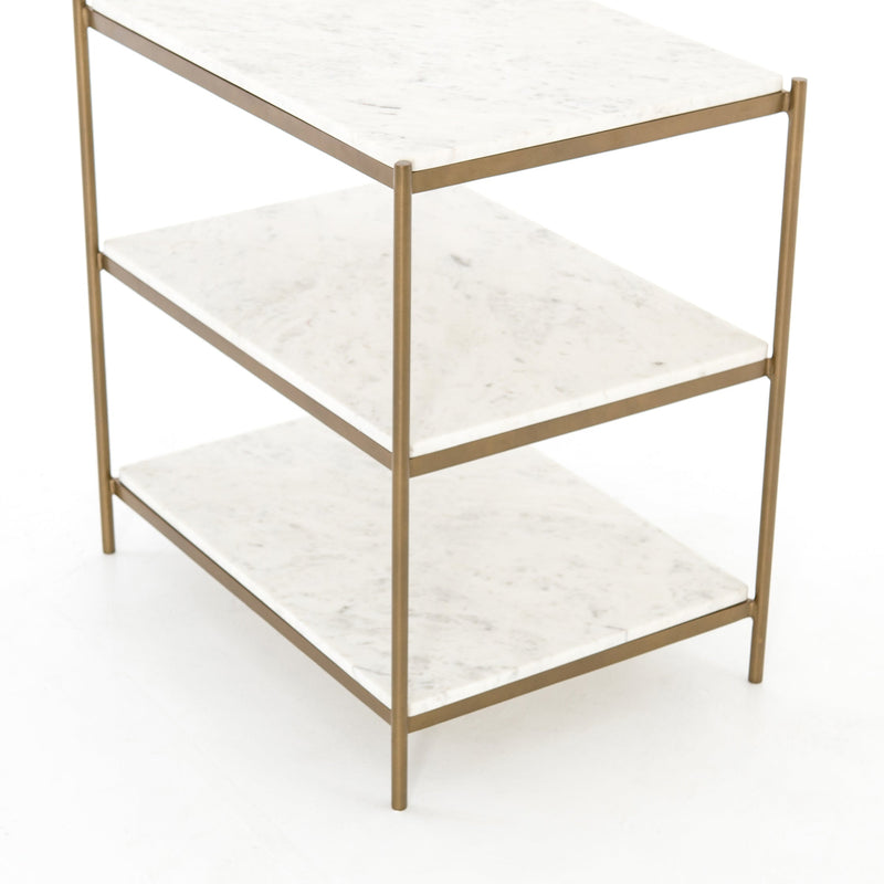 Felix Nightstand - Antique Brass | ready to ship!