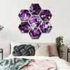 Purple Amethyst Geode Wall Art