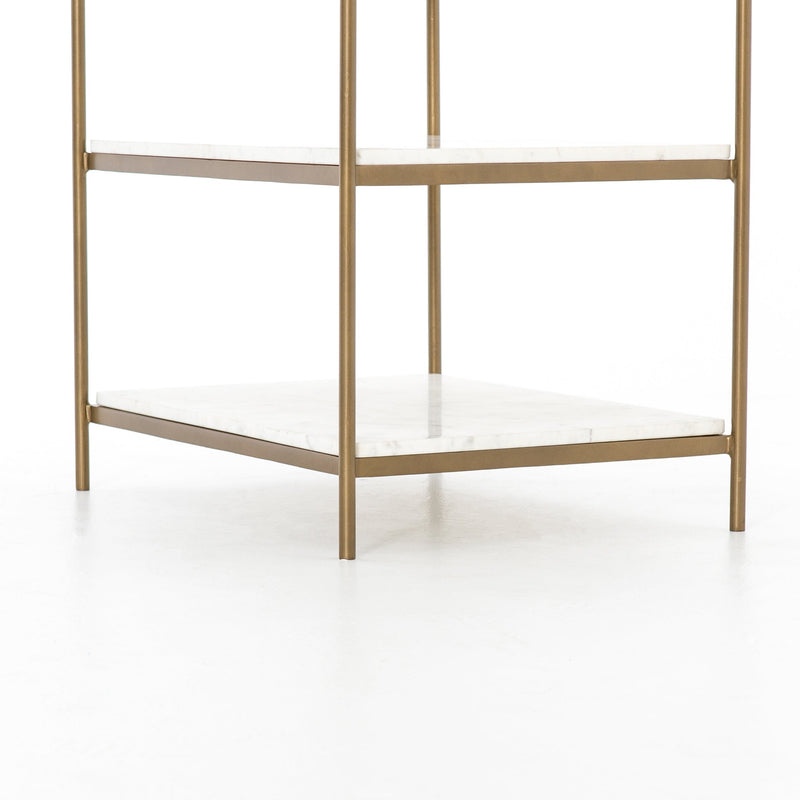 Felix Nightstand - Antique Brass | ready to ship!