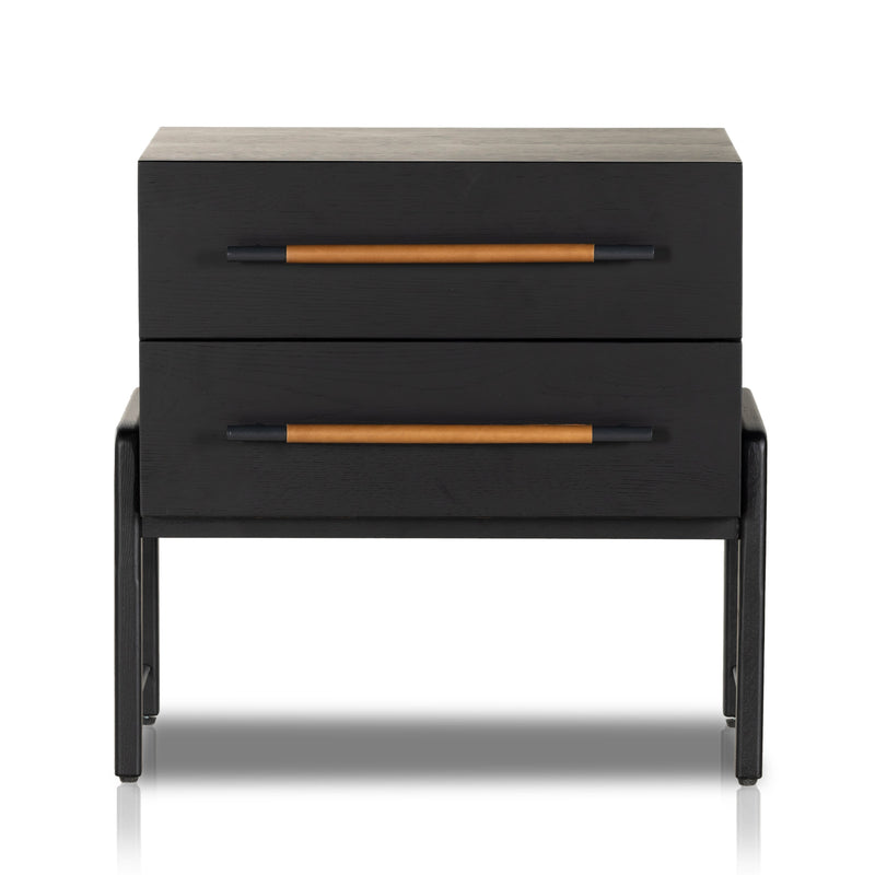 Rosedale Ebony Oak Nightstand | ready to ship!