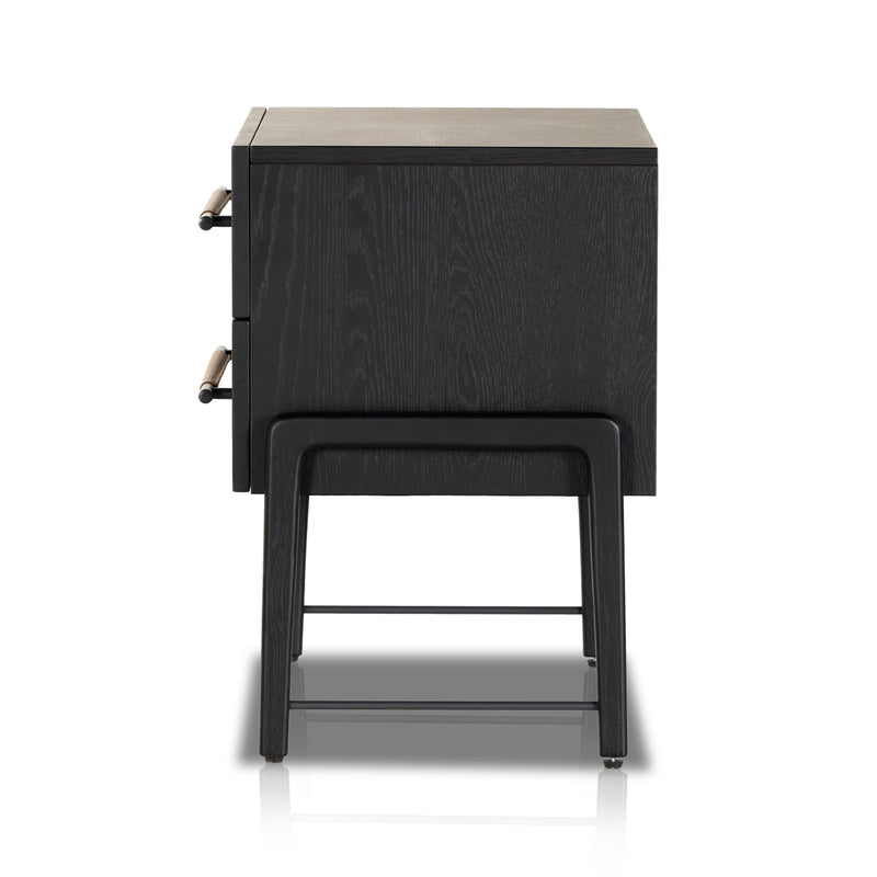 Rosedale Ebony Oak Nightstand | ready to ship!