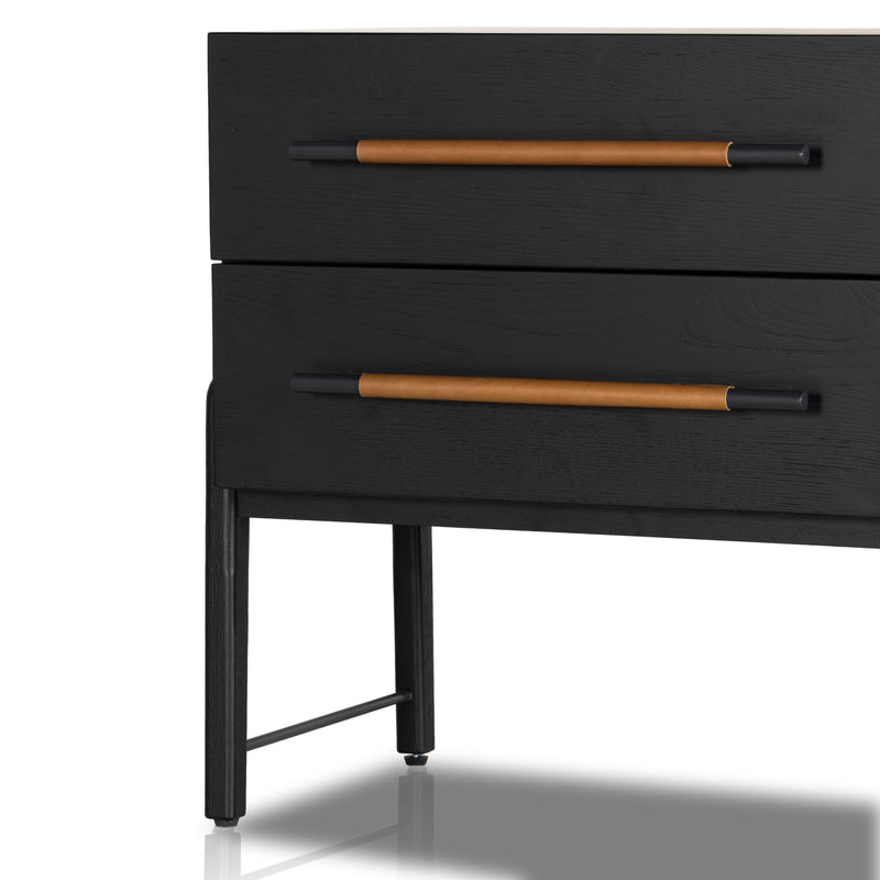 Rosedale Ebony Oak Nightstand | ready to ship!
