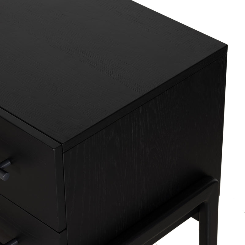 Rosedale Ebony Oak Nightstand | ready to ship!