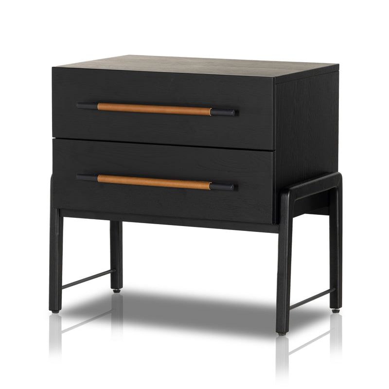 Rosedale Ebony Oak Nightstand | ready to ship!