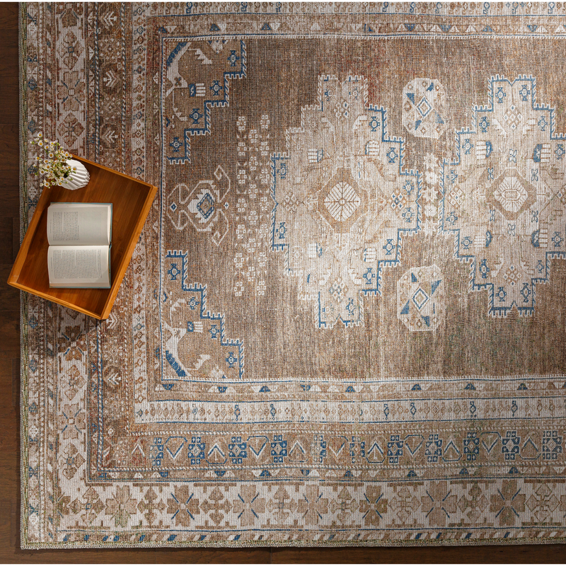 Violet Machine Washable Rug