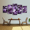 Purple Amethyst Geode Wall Art