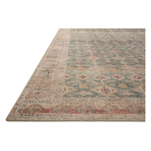 Angela Rose x Loloi Aubrey Aqua / Sand Rug