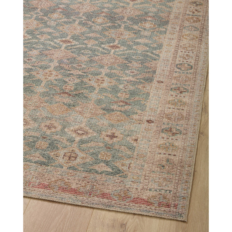 Angela Rose x Loloi Aubrey Aqua / Sand Rug