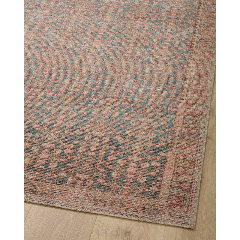 Angela Rose x Loloi Aubrey Blue / Terracotta Rug