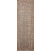 Angela Rose x Loloi Aubrey Blue / Terracotta Rug