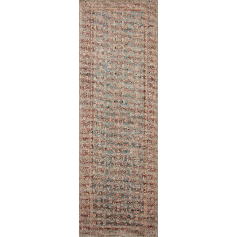 Angela Rose x Loloi Aubrey Blue / Terracotta Rug