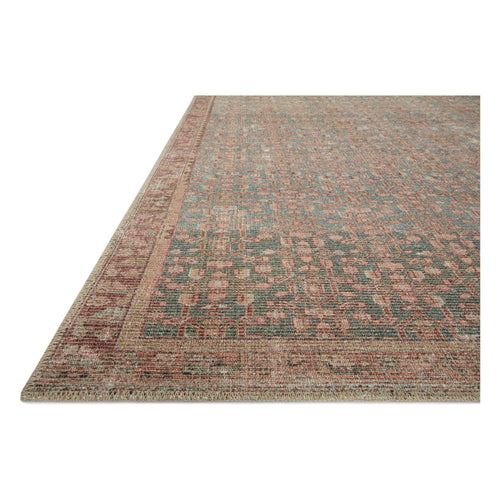 Angela Rose x Loloi Aubrey Blue / Terracotta Rug