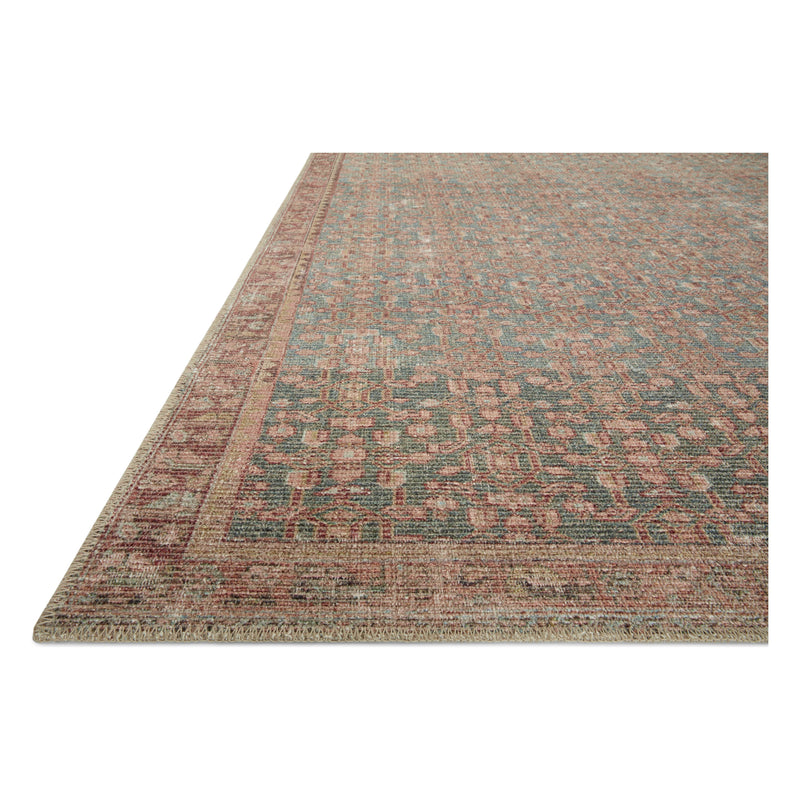 Angela Rose x Loloi Aubrey Blue / Terracotta Rug