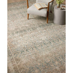 Angela Rose x Loloi Aubrey Jade / Natural Rug