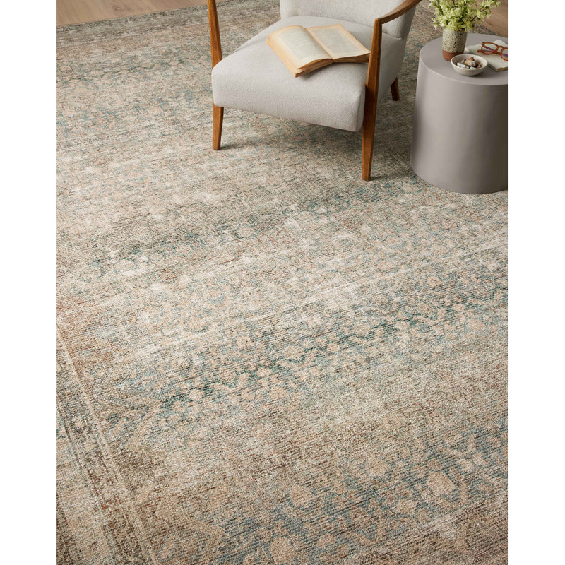 Angela Rose x Loloi Aubrey Jade / Natural Rug