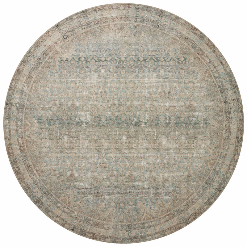 Angela Rose x Loloi Aubrey Jade / Natural Rug