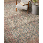 Angela Rose x Loloi Aubrey Ocean / Spice Rug