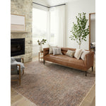 Angela Rose x Loloi Blake Taupe / Blue Rug