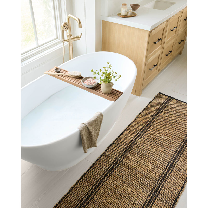 Angela Rose x Loloi Colton Natural / Black Rug