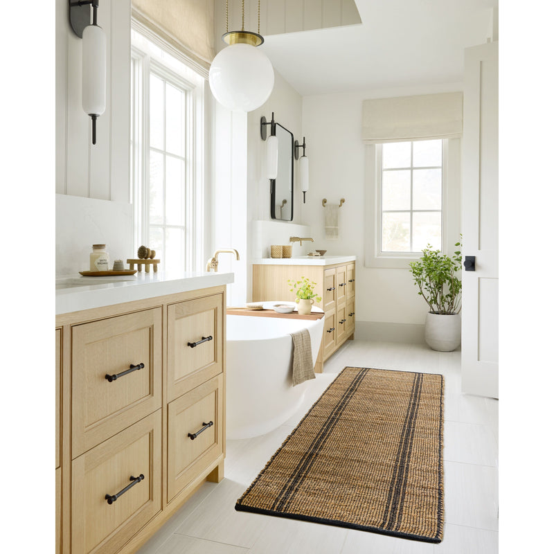 Angela Rose x Loloi Colton Natural / Black Rug
