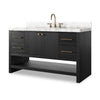 Anthem Black Wash Oak Veneer Single Wide Vanity | shipping 6/16/2025