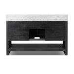 Anthem Black Wash Oak Veneer Single Wide Vanity | shipping 6/16/2025