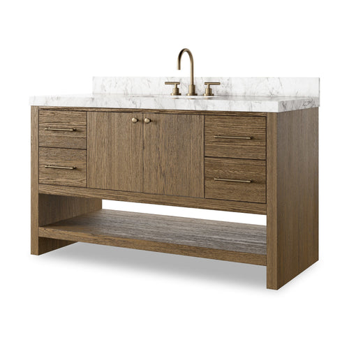 Anthem Washed Natural Veneer Single Wide Vanity | shipping 6/19/2025