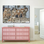 Wild Wolf Pack Wall Art