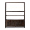 Arlington Espresso Oak Veneer Bookcase | shipping 8/3/2025