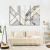 Marble Texture Geometric Abstract Wall Art