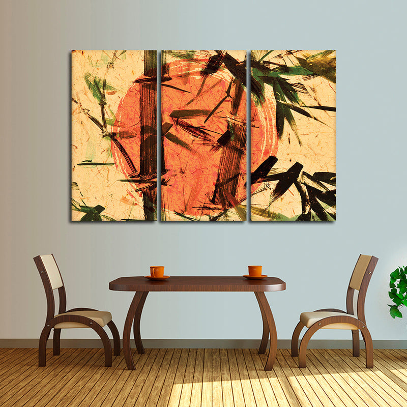 Japanese Abstract Wall Art