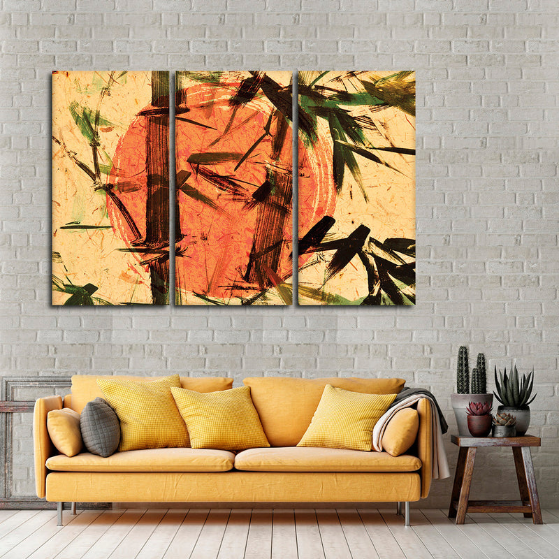 Japanese Abstract Wall Art