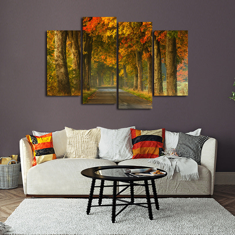 Polish Autumn Road Wall Art