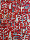 Handwoven Soumak Multicolor Wool Area Rug – 8’ x 10’