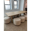 Clanton Aged Light Pine Dining Table | shipping 8/16/2025