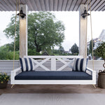 Breezy Acres Malvern Porch Swing Bed, 4 Ft White