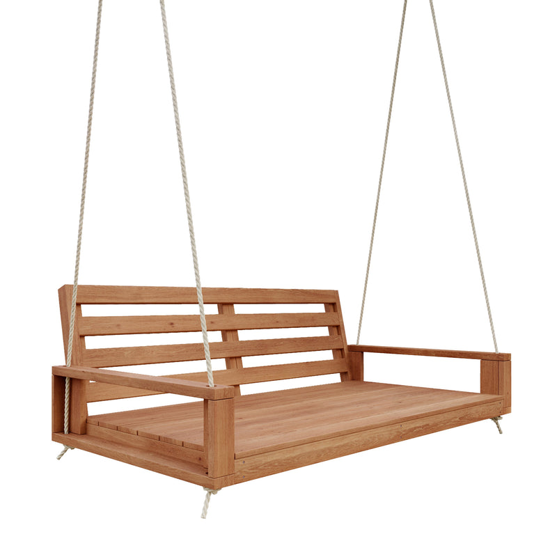 Breezy Acres Waterford Porch Swing Bed, 6 Ft Cedar