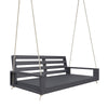 Breezy Acres Waterford Porch Swing Bed, 6 Ft Grey