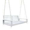 Breezy Acres Waterford Porch Swing Bed, Twin White
