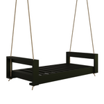 Breezy Acres Lancaster Daybed Swing Bed, Twin Black
